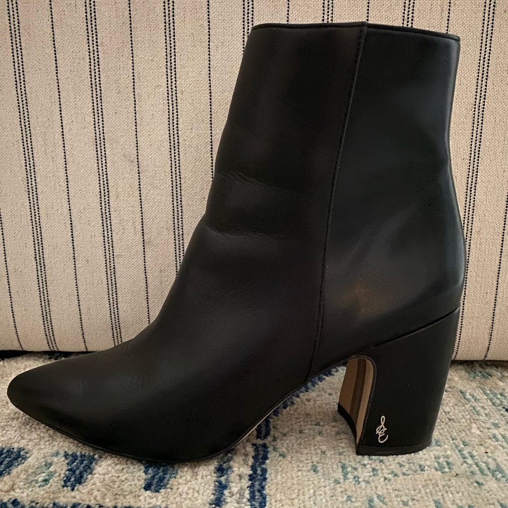 Sam Edelman Hilty Boot - Black Leather